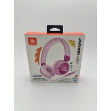 JBL Junior 320 Wired Kids On-Ear Headphones Pink Volume Limited New Sealed