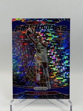 2024 Panini Prizm WNBA - Fireworks Haley Jones #12 Blue Pulsar Prizm /199