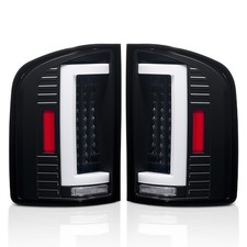 New Led Tail Lights For 2007-2014 Chevy Silverado 1500 2500 Black Lamps New Led Tail Lights For 2007-2014 Chevy Silverado 1500 2500 Black Lamps