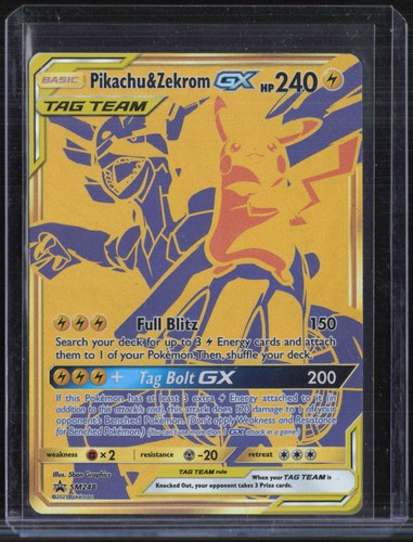 Pikachu & Zekrom GX — Sun & Moon Promo