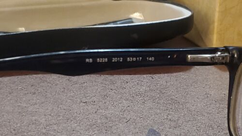 Ray Ban RB5228 2012 Tortoise Eyeglasses Frame 50-17 140 SA - Picture 8 of 16