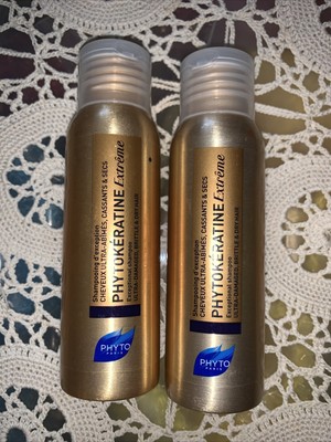 2X PHYTO PhytoKeratine Repairing Shampoo 1.7oz / 50ml - Travel Size