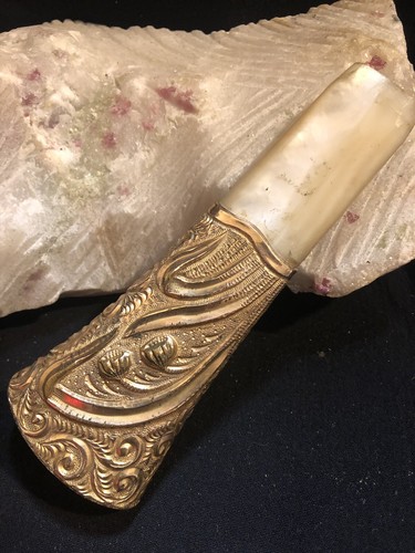 Victorian Umbrella Handlebar rolled gold - Picture 5 of 9
