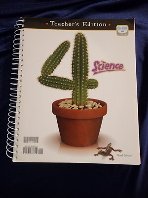 BJU Science 4 Teacher's Edition With CD 3rd Ed  Bob Jones Homeschool Curriculum 