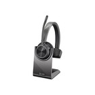 Poly - Voyager 4310 UC Wireless Headset + Charge Stand (Plantronics)- Single-Ear