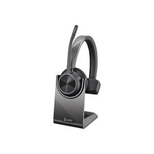 Poly - Voyager 4310 UC Wireless Headset  Charge Stand Plantronics - Single-Ear