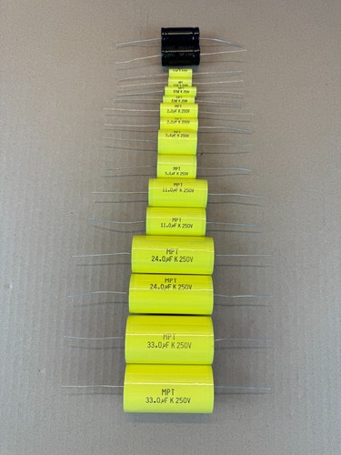 Recap Kit for Koss CM/1030 Speaker Crossovers MPT Film Capacitors - Picture 7 of 10