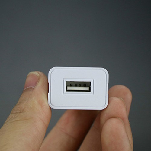 Adaptador de alimentación adaptador de pared adaptador de pared con interfaz USB de carga estadounidense 5V 1A - Imagen 4 de 13
