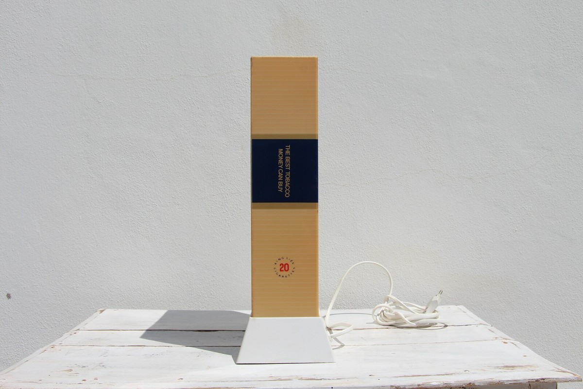ROTHMANS KING SIZE ヴィンテージランタン Rare Vintage Rothmans King Size Cigarettes Bar Lamp Display