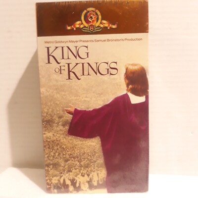King of Kings (VHS, 1996, 2-Tape Set) NEW SEALED