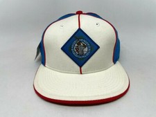 New HEADGEAR Negro Leagues Baseball Museum Philly Fitted Cap (Cream/Blue-Red)