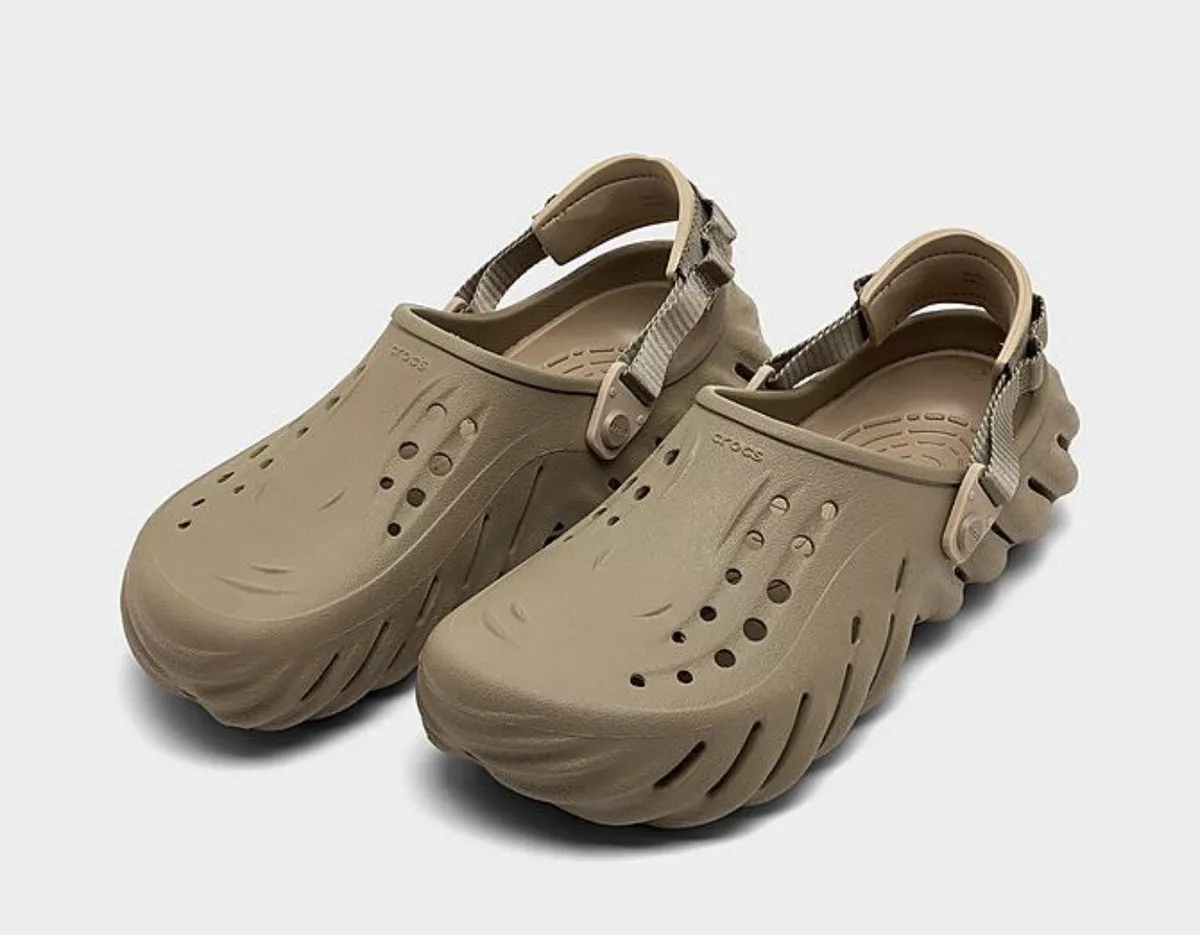 Zuecos Crocs Echo Clog Khaki de hombre