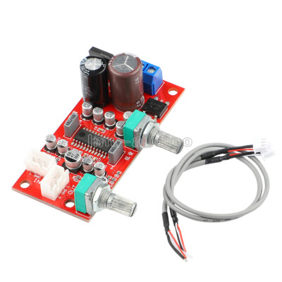 Tone Amplifier Preamplifier Board BBE Sound Treble Bass Volume Control NEW