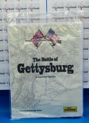 VTG DDH Games The Battle of Gettysburg Folio Game Unpunched