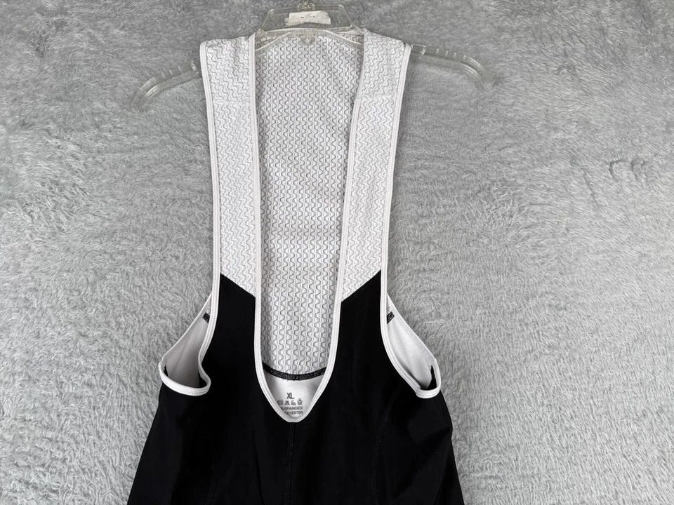 Culotte con tirantes Action Cycling adulto extra grande negro amarillo entrepierna larga acolchado cálido Foto 4 de 4