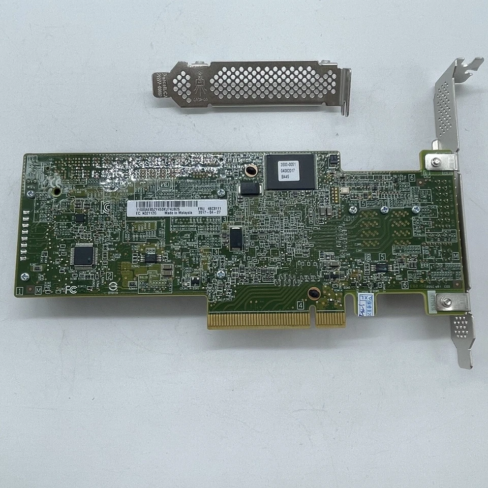 IBM 46C9111 ServeRAID 1GB CACHE M5210 1G Cache 6GB/12GB SAS/SATA RAID5 Adapter - Image 3 of 4
