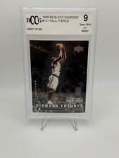 1998-99 UD Upper Deck PAUL PIERCE 🔥 Rookie Diamond Futures RC #101 BGS 9 Mint