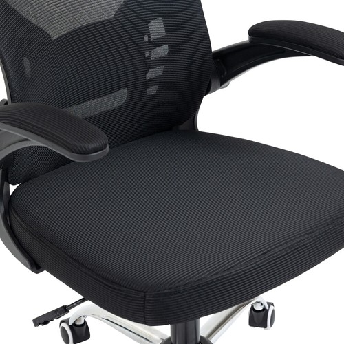 Mesh Back Home Office Chair with Armrest Swivel 5 Casters Computer Desk Chair - Picture 159 of 231