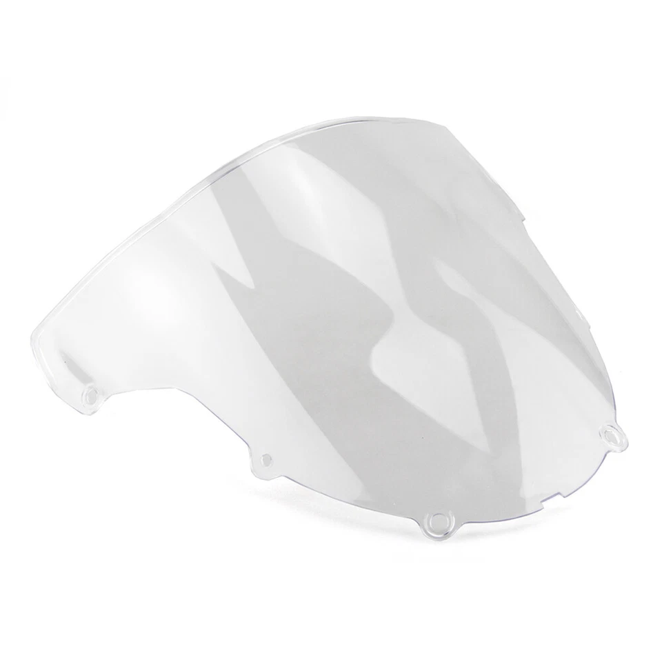 Parabrisas ABS transparente de doble burbuja para Kawasaki Ninja ZX6R 2003 2004 Foto 2 de 3