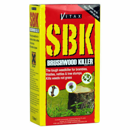 Vitax SBK Brushwood / Tree Stump Killer 1 Litre VTXBK1L 687965509122 eBay