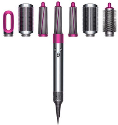 DYSON STYLER HS01 AIRWRAP COMPLETE FUCSIA/NICHEL PIASTRA CAPELLI FINI LISCI  | eBay