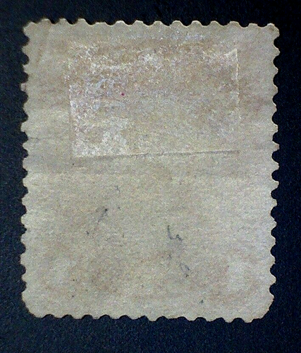 Canada SC#23 LARGE QUEEN Queen Victoria (1869) MINT VF, Crease CV$2,000 - Picture 2 of 4