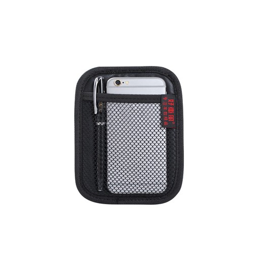 1x PU Leather Car Storage Pouch Bag Phone Holder Organizer Black Accessories - Picture 10 of 12