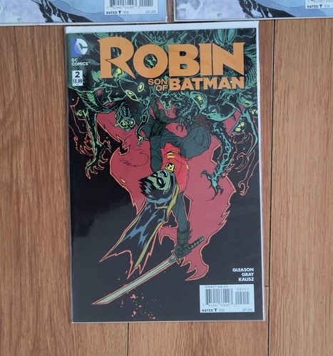 Robin Son of Batman DC Comics lotto di 3 fumetti - Foto 3 di 3