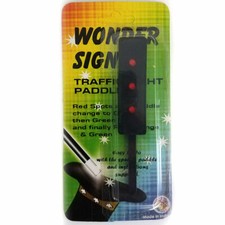 Wonder Signal Traffic Light Paddle MAGIC TRICK ILLUSION HOBBY CLOSE UP