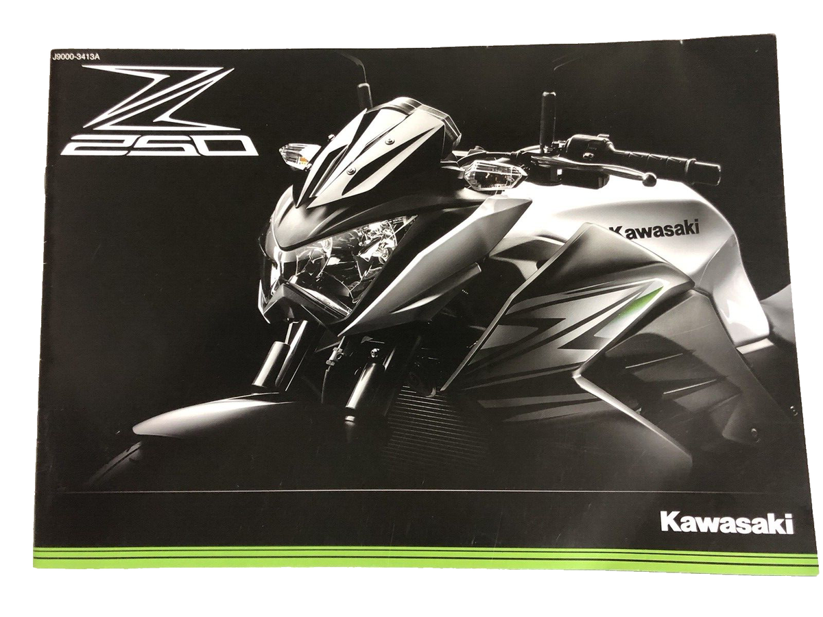 2014 KAWASAKI Z250 Sales Brochure ER250C from Japan | eBay