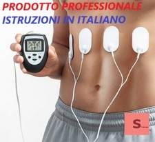 ELETTROSTIMOLATORE MUSCOLARE PER ADDOMINALI GAMBE GLUTEI PETTORALI PROFESSIONALE