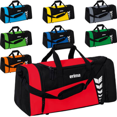 Erima Six Wings Sporttasche in div. Größen und Farben Sportkleidung Freizeit NEU