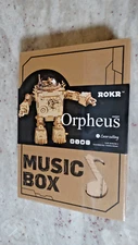 Orpheus 3D wooded puzzle music box.