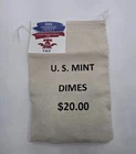 U.S. Mint 2026 Semiquincentennial Emerging Liberty Dimes $20 Bag P&D Coins