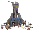 Vintage Playmobil 3665 Baron’s Battle Tower Incomplete Figures 1993 Castle