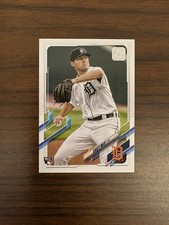 Casey Mize RC 2021 Topps Series 1 Detroit Tigers #321 M/NM