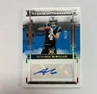 Tetairoa McMillan 2025 Panini Impeccable Football Rookie Auto Gold /10 KG