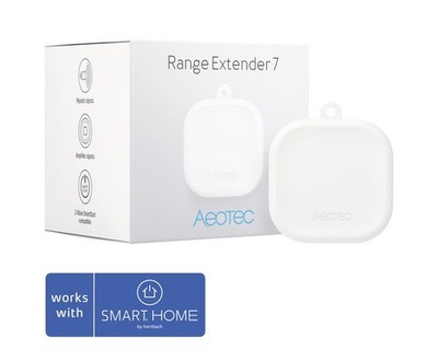 Aeotec Range Extender 7 Repeater AEOEZW189 - Kompatibel mit SMART HOME by hornba
