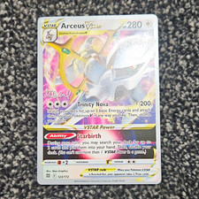 The Pokémon Company Arceus VSTAR 123/172 Brilliant Stars Holo Ultra Rare Card