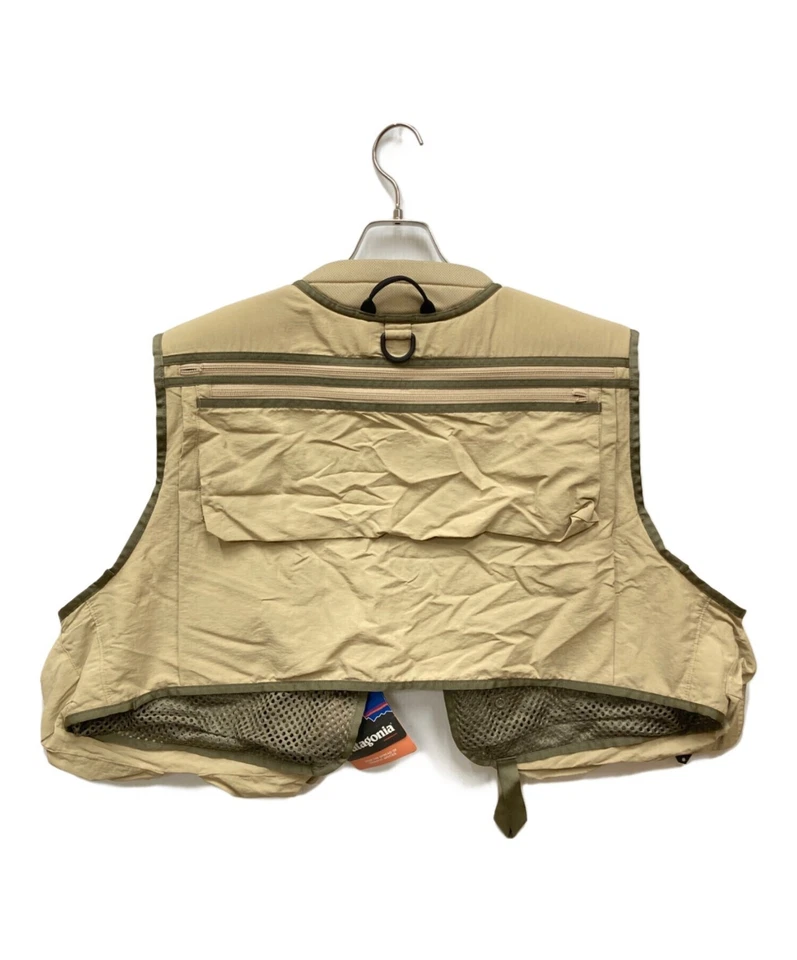 Chaleco de Pesca Patagonia River Master II L Caqui Nylon Poliéster Usado Foto 2 de 4