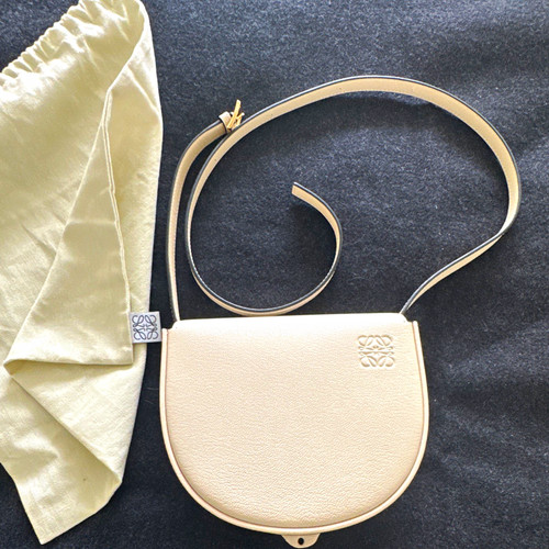 Loewe Beige Heel Duo Bag NWOT