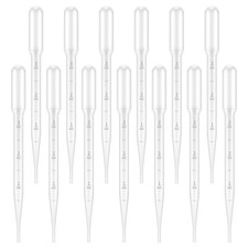 100PCS 3Ml Disposable Plastic Pipettes, Essential Oils Graduated Transfer Pipett