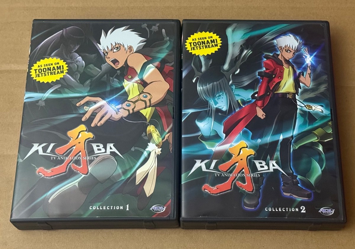 Kiba anime complete collection 1 & 2 DVD Toonami Jetstream [Same