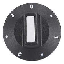 Drehknopf Siebentakt Schalter 0 bis 3 grad EGO 0000524051 schwarz Herd Ofen