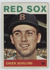 1964 Topps Chuck Schilling #481 qp4