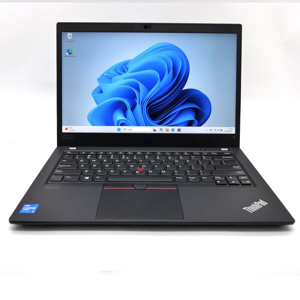 Lenovo ThinkPad T14 G2 AMD Ryzen7 Pro 5850U 16GB 256GB SSD 14" FHD Win11 Toch - Bild 2 von 4