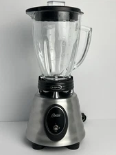 Vintage Oster Classic Stainless Steel Beehive Blender All Metal Drive 6 Cup 