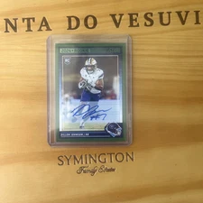 2024 Score - Rookies Green Signatures #301 Dillon Johnson (AU, RC)