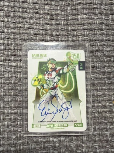 Bo Jackson Battle Arena Inspired Ink Game Over Eric Gagné Auto 17/25 EGA-4