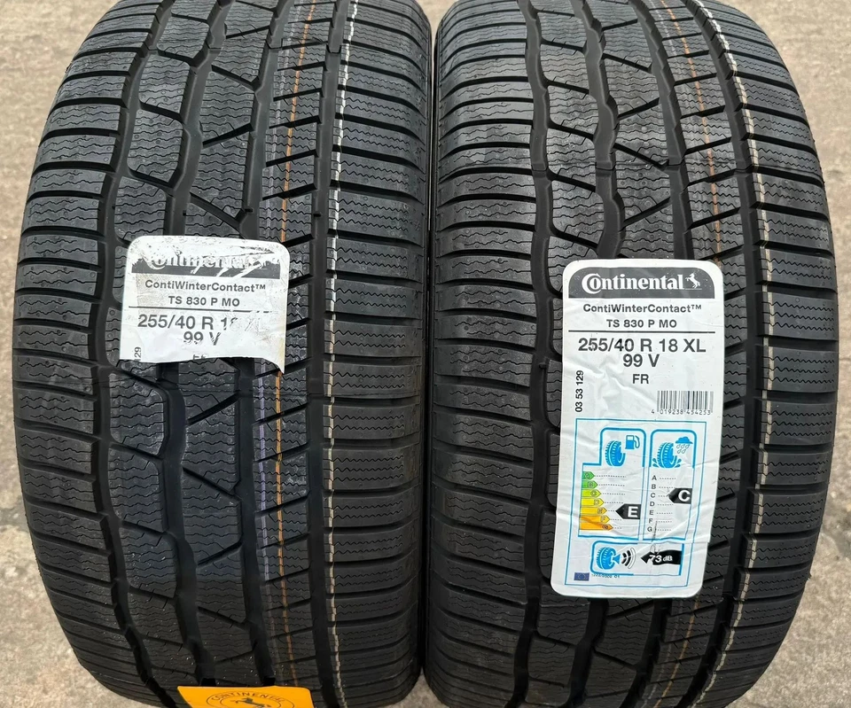 Winterreifen 255/40 R18 99V XL Continental Conti Winter Contact TS830P MO NEU - Bild 2 von 2